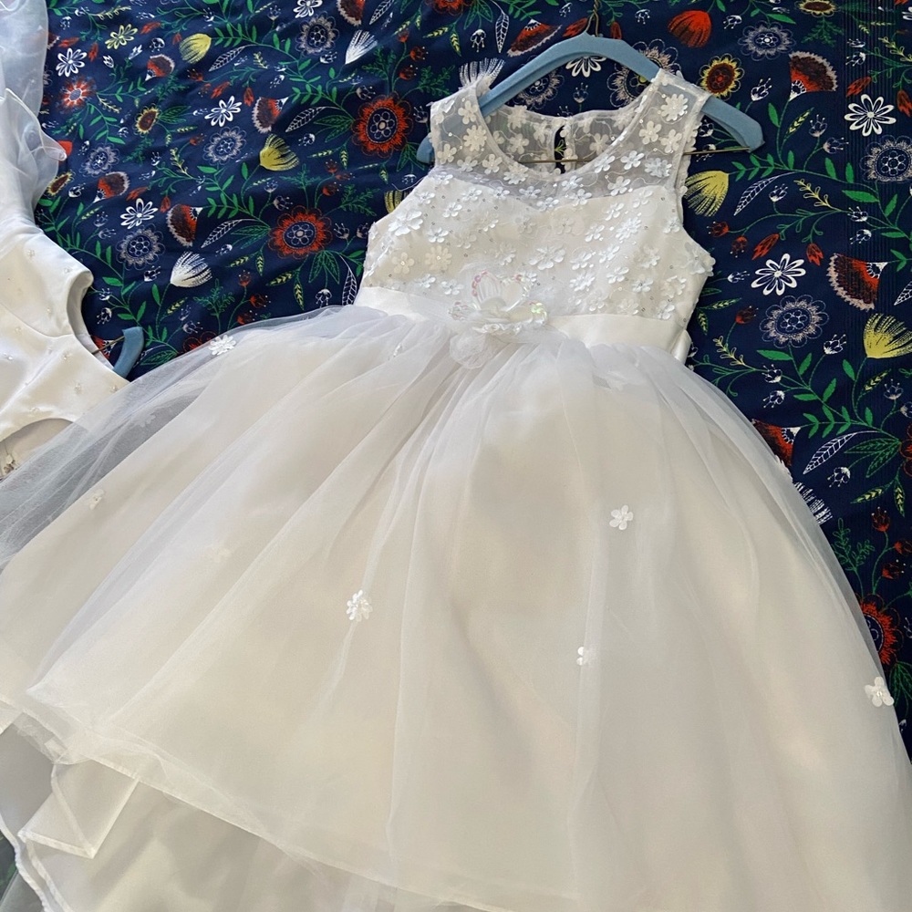 Flower Girl Dress Size 7